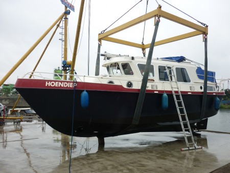 de Hoendiep ons bootje